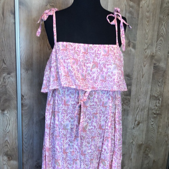 Free Flowing Long FREE PEOPLE Sleeveless Dress - Picture 4 of 11